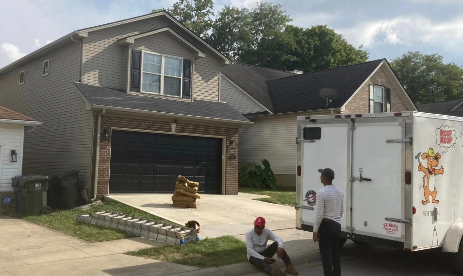 Completed architectural shingle roof replacement by Spangler Roof Systems in Central Kentucky — second view