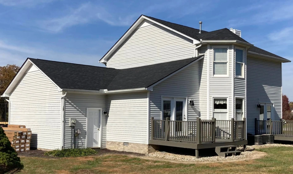 Multi-plane roof with rebuilt valleys completed in Central Kentucky