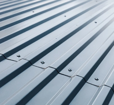 Standing seam metal roof installed on a Central Kentucky property